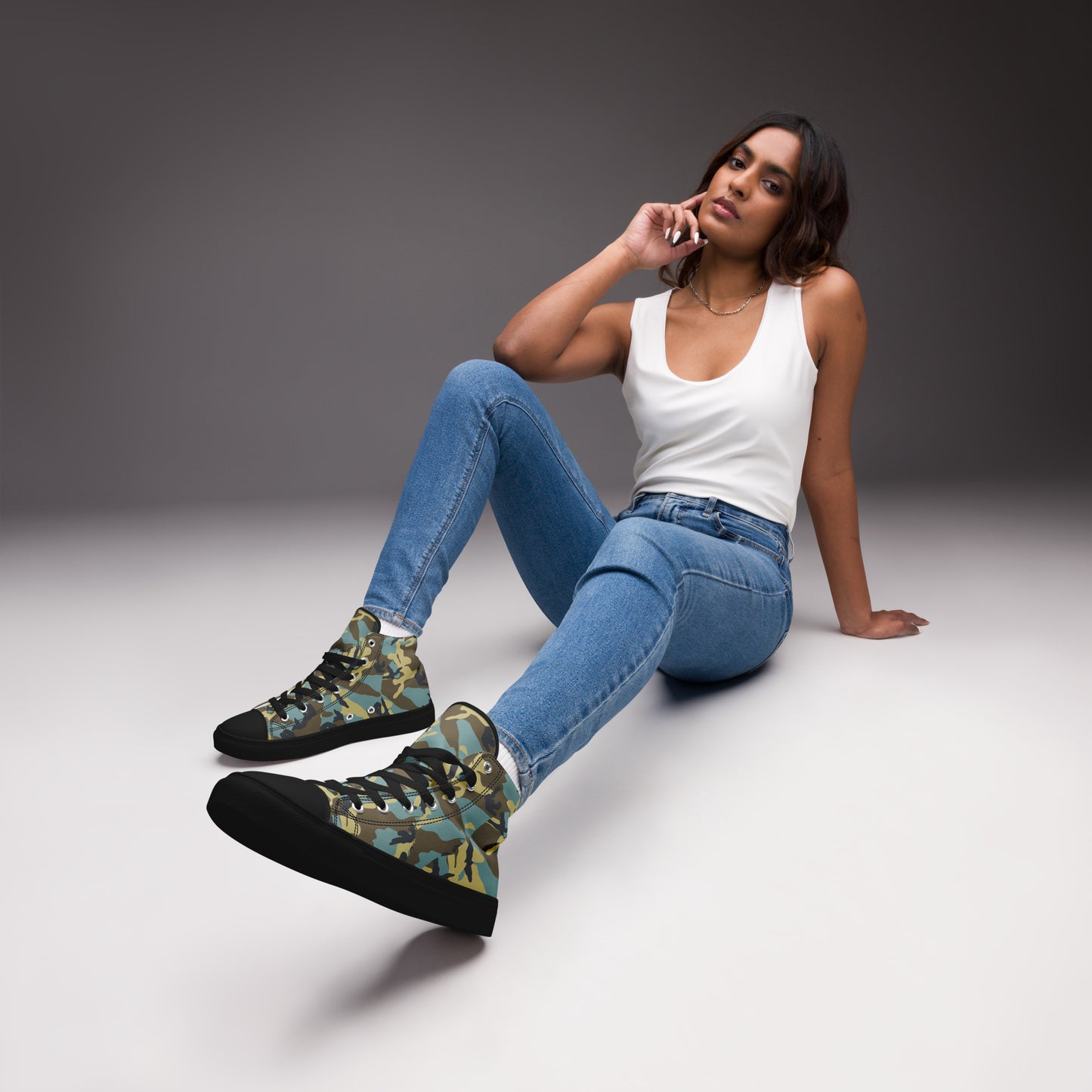 ADAPT Women’s High Top Canvas Shoes