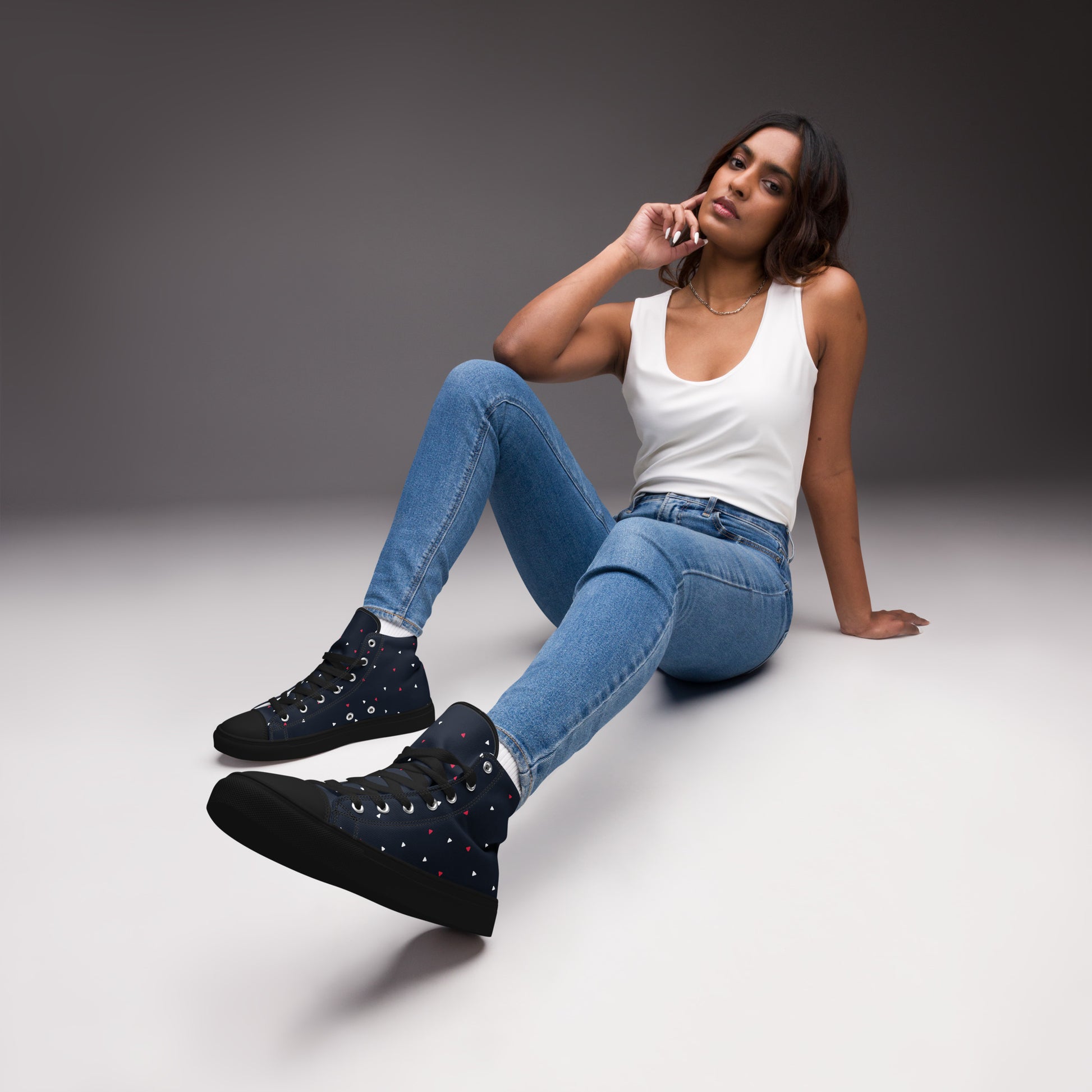 CELEBRATE GOOD TIMES Women’s High Top Canvas Shoes - SOULSKY