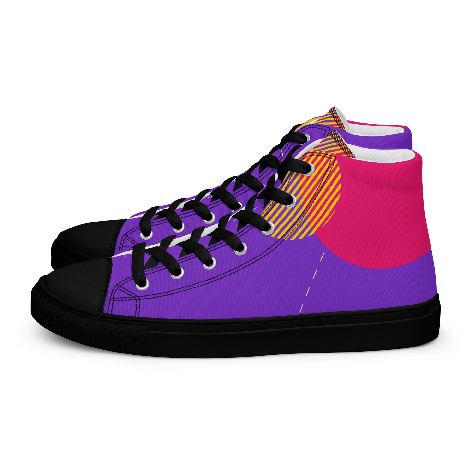 FOLLOW YOUR HEART Women’s High Top Canvas Shoes - SOULSKY