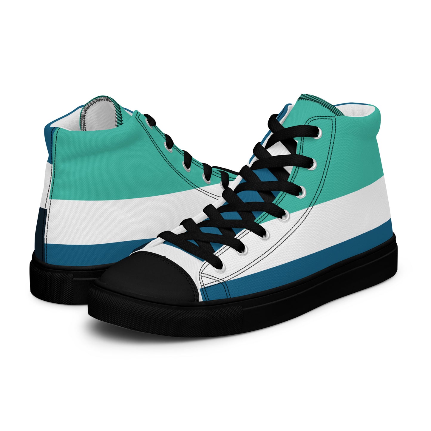 OCEAN DEPTHS Women's High Top Canvas Shoes