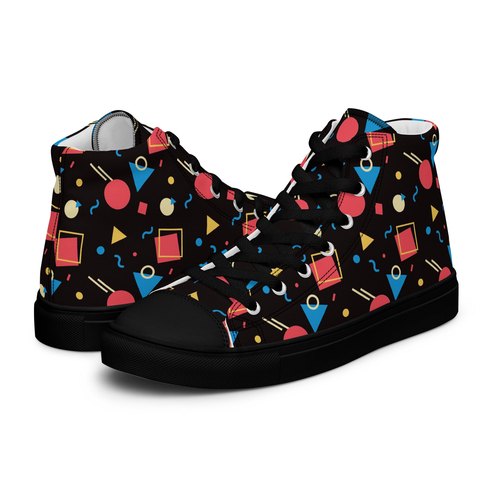 WATERMELON SUMMER Women's High Top Canvas Shoes - SOULSKY