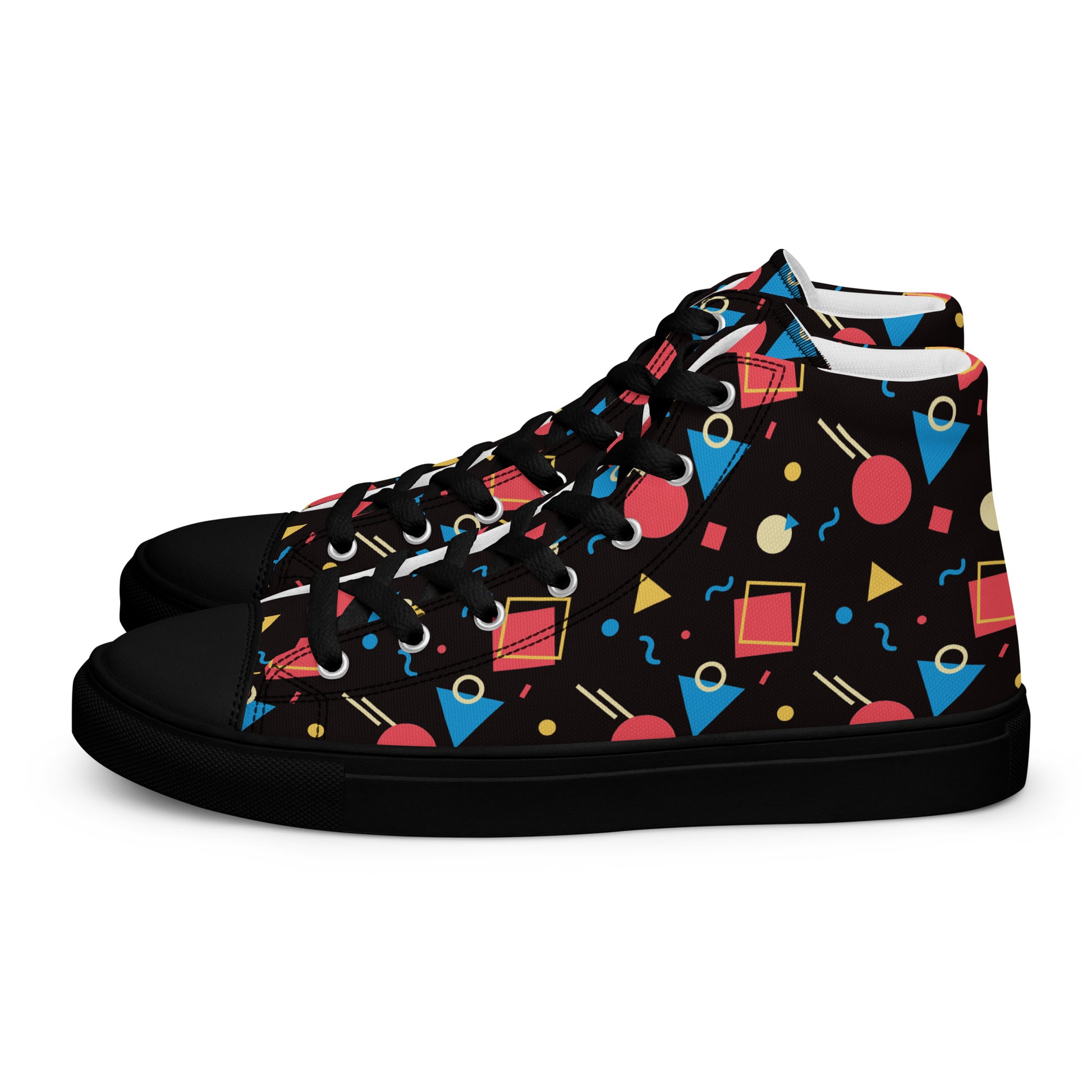 WATERMELON SUMMER Women's High Top Canvas Shoes - SOULSKY