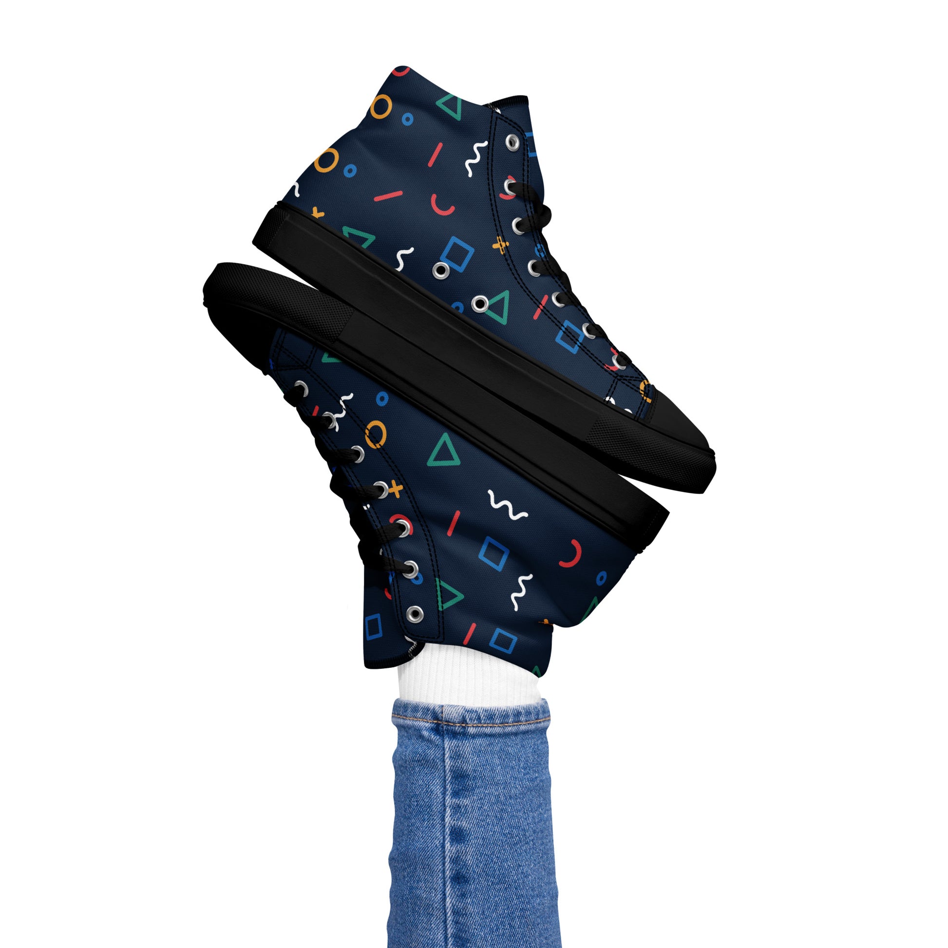 COSMIC Women’s High Top Canvas Shoes - SOULSKY