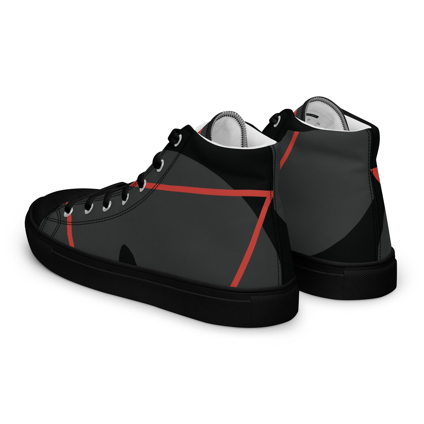 DREAM CHASER Women's High Top Canvas Shoes