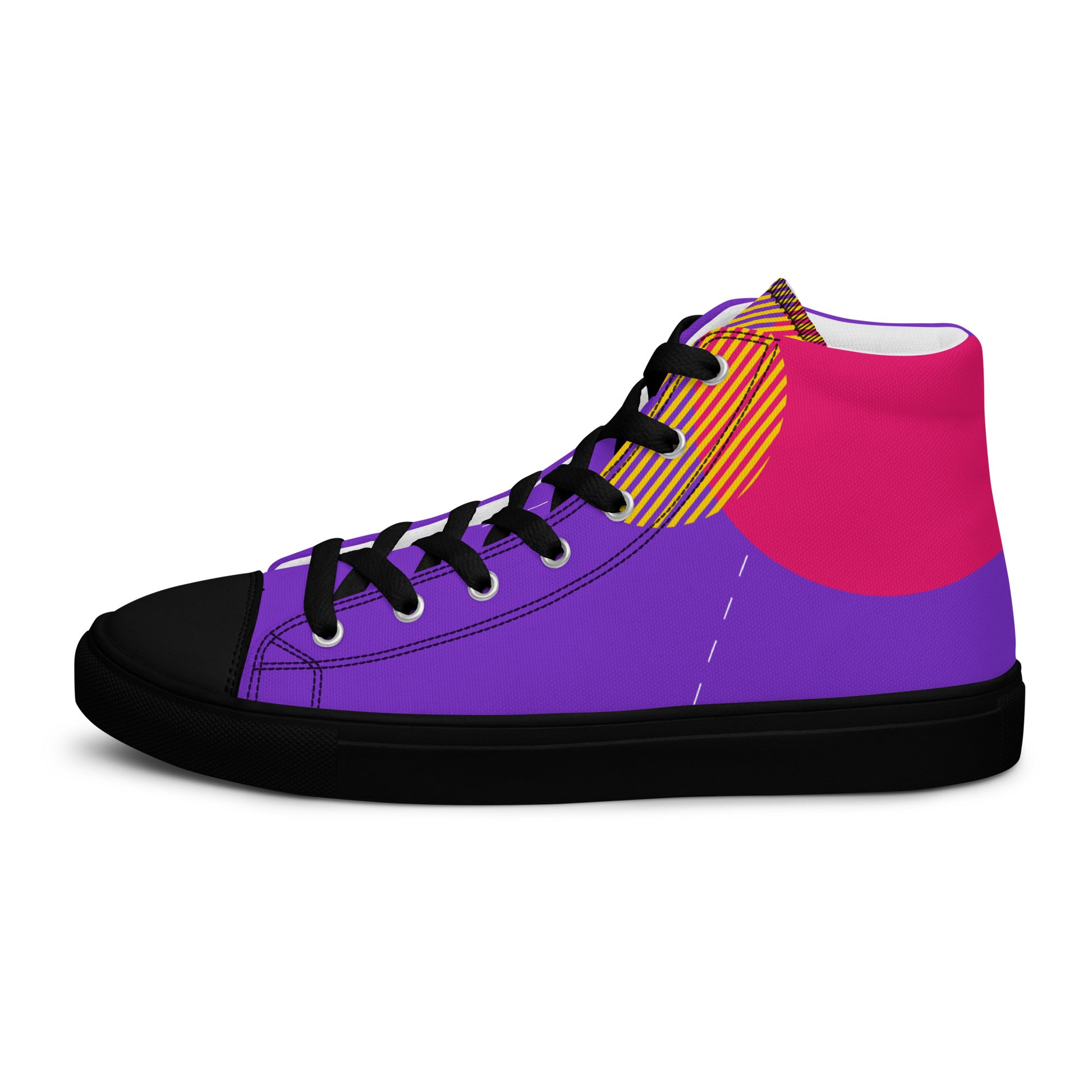 FOLLOW YOUR HEART Women’s High Top Canvas Shoes - SOULSKY