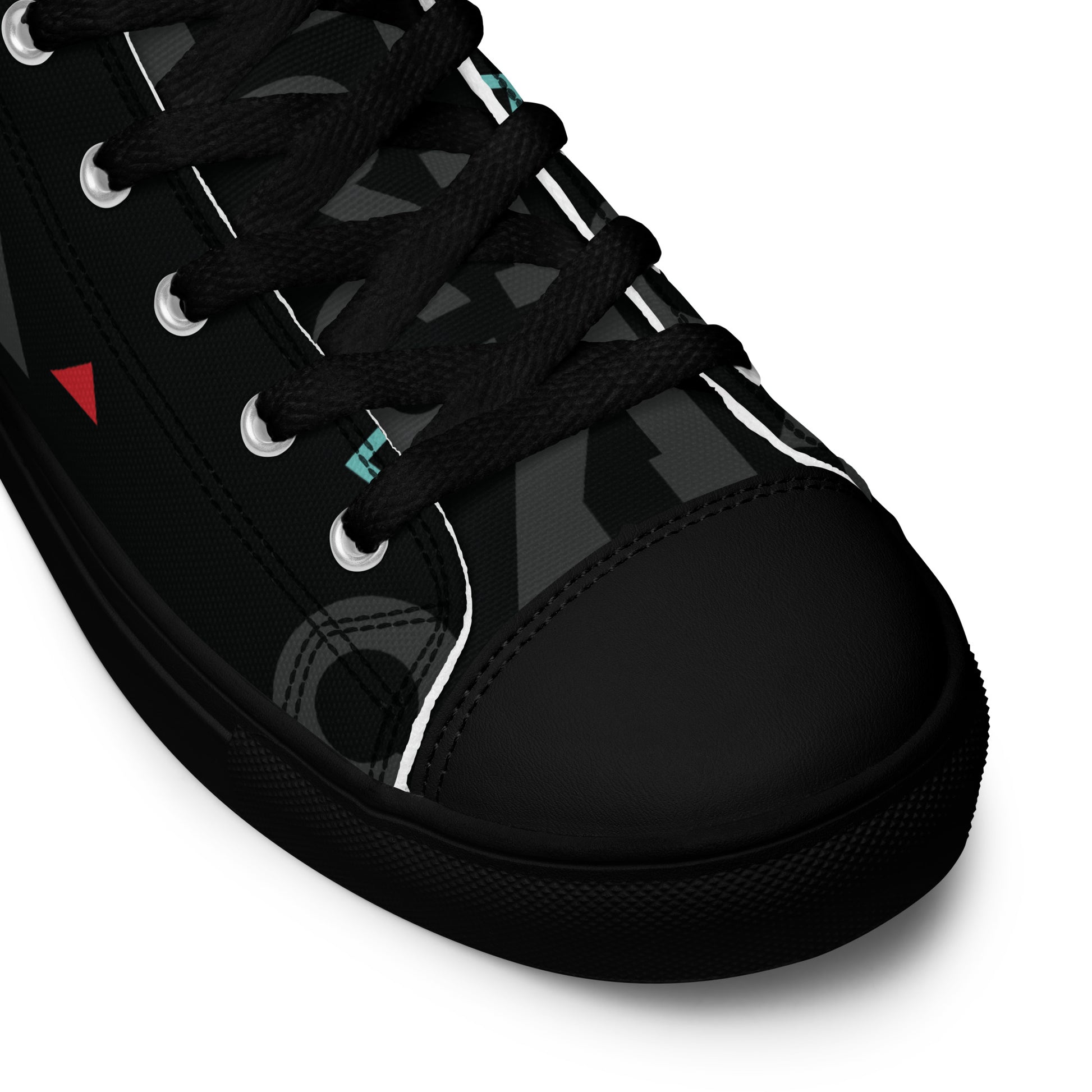 AFRICA IS THE FUTURE Women's High Top Canvas Shoes - SOULSKY