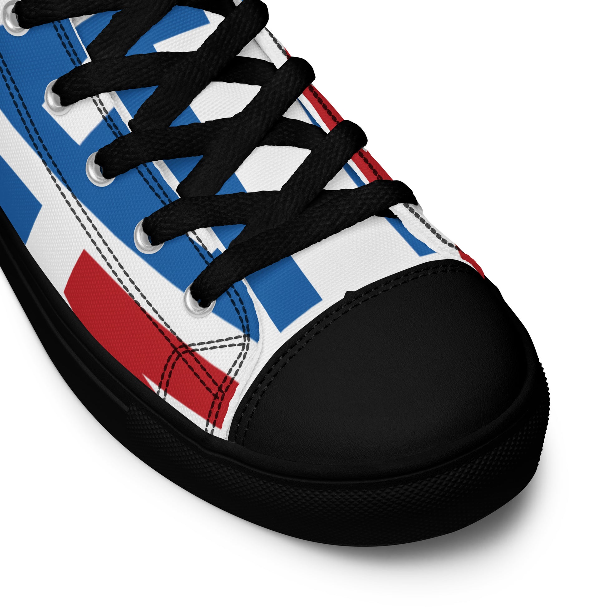 AFRICA ON THE RISE Women's High Top Canvas Shoes - SOULSKY