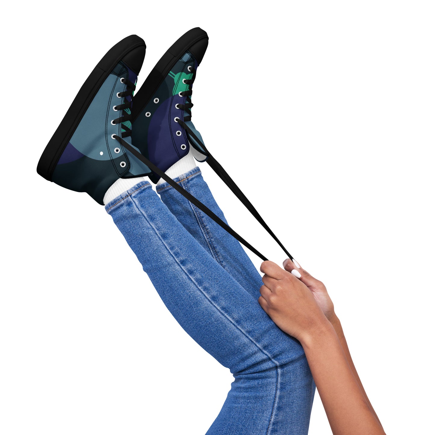 ARTIST Women’s High Top Canvas Shoes