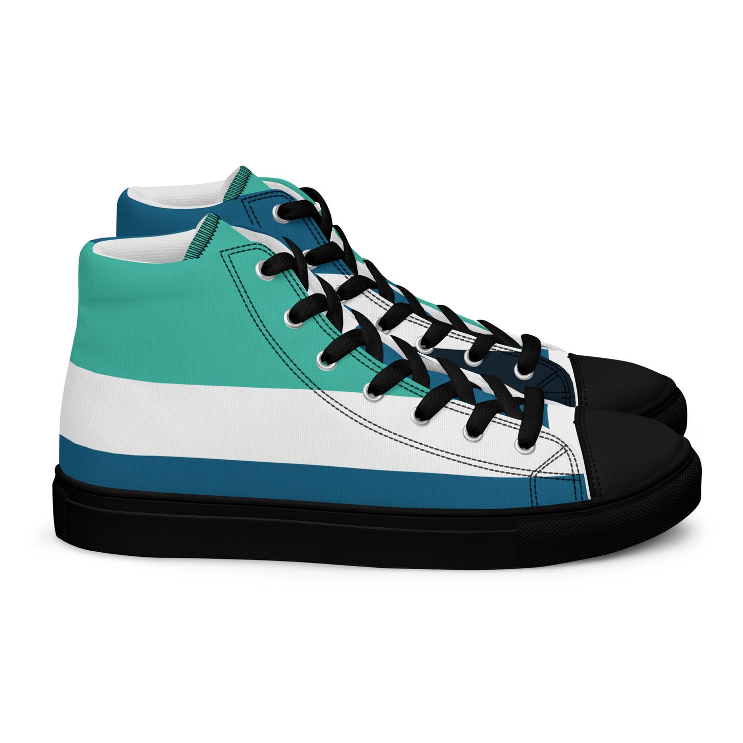 OCEAN DEPTHS Women's High Top Canvas Shoes