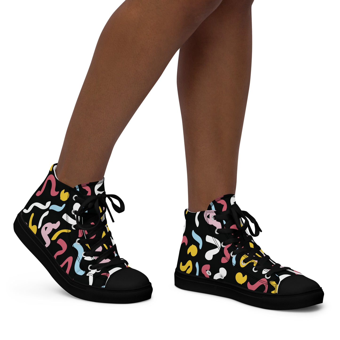 QUANTUM Women’s High Top Canvas Shoes