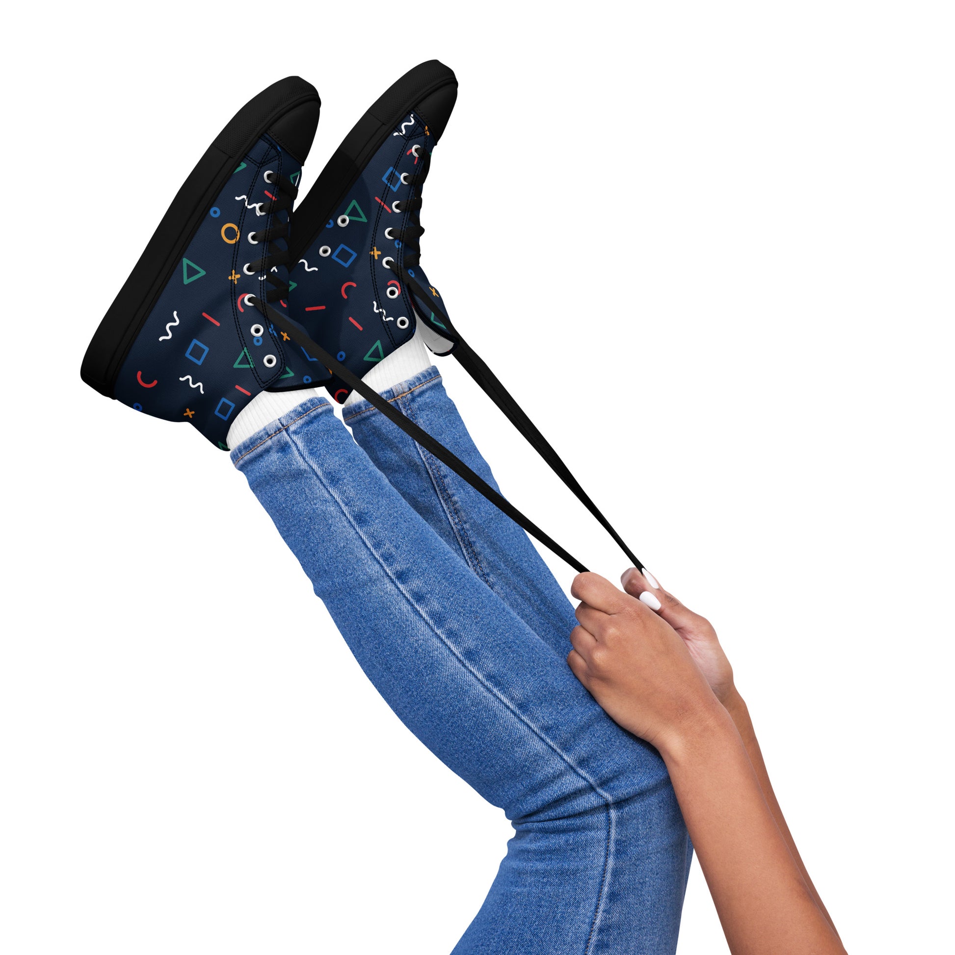 COSMIC Women’s High Top Canvas Shoes - SOULSKY