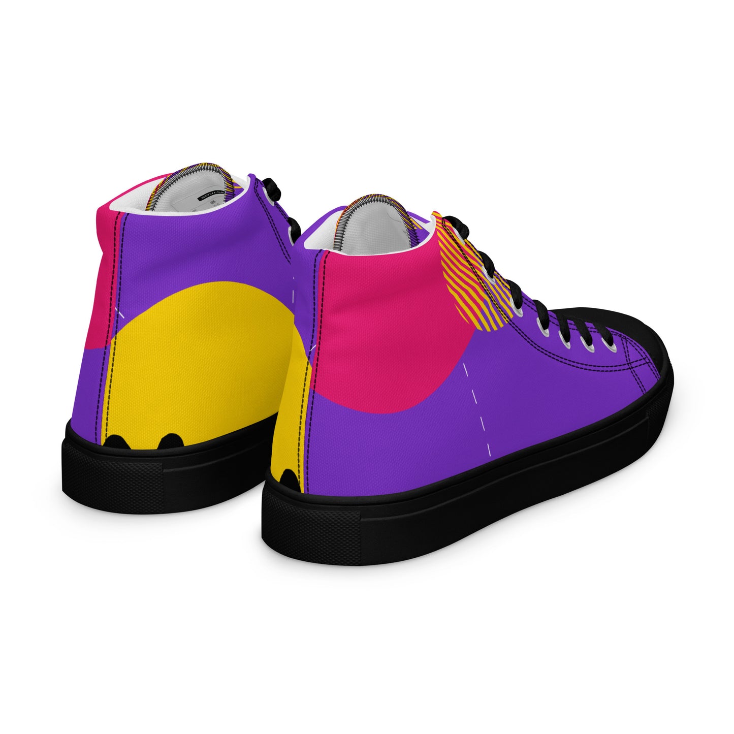 FOLLOW YOUR HEART Women’s High Top Canvas Shoes