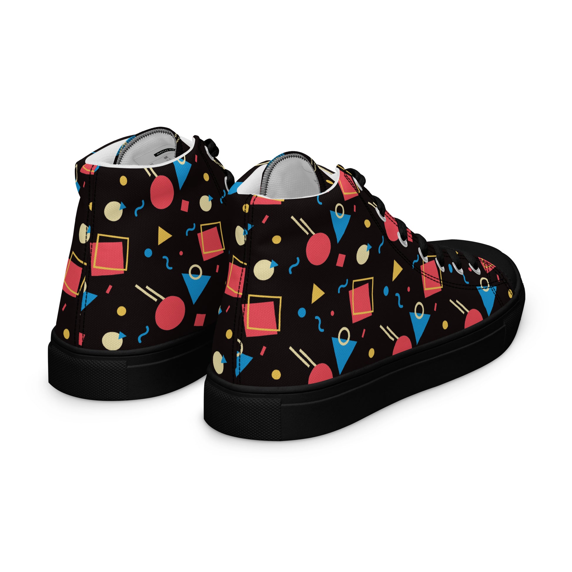 WATERMELON SUMMER Women's High Top Canvas Shoes - SOULSKY