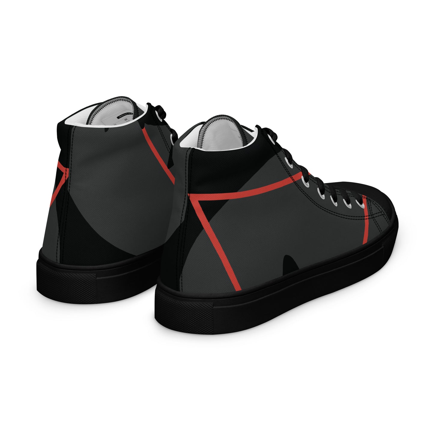 DREAM CHASER Women's High Top Canvas Shoes