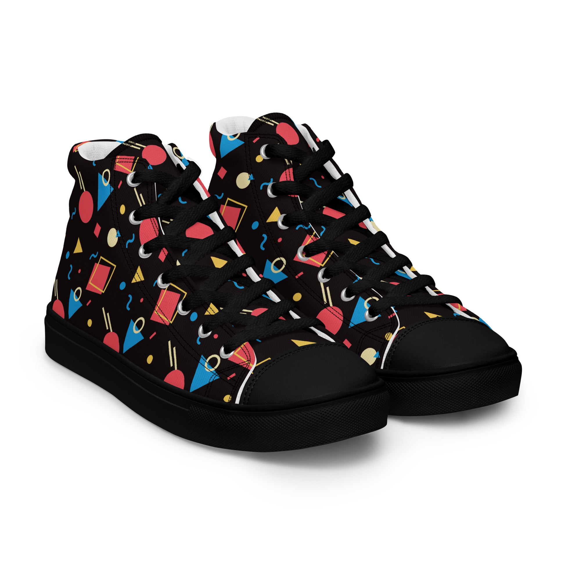 WATERMELON SUMMER Women's High Top Canvas Shoes - SOULSKY