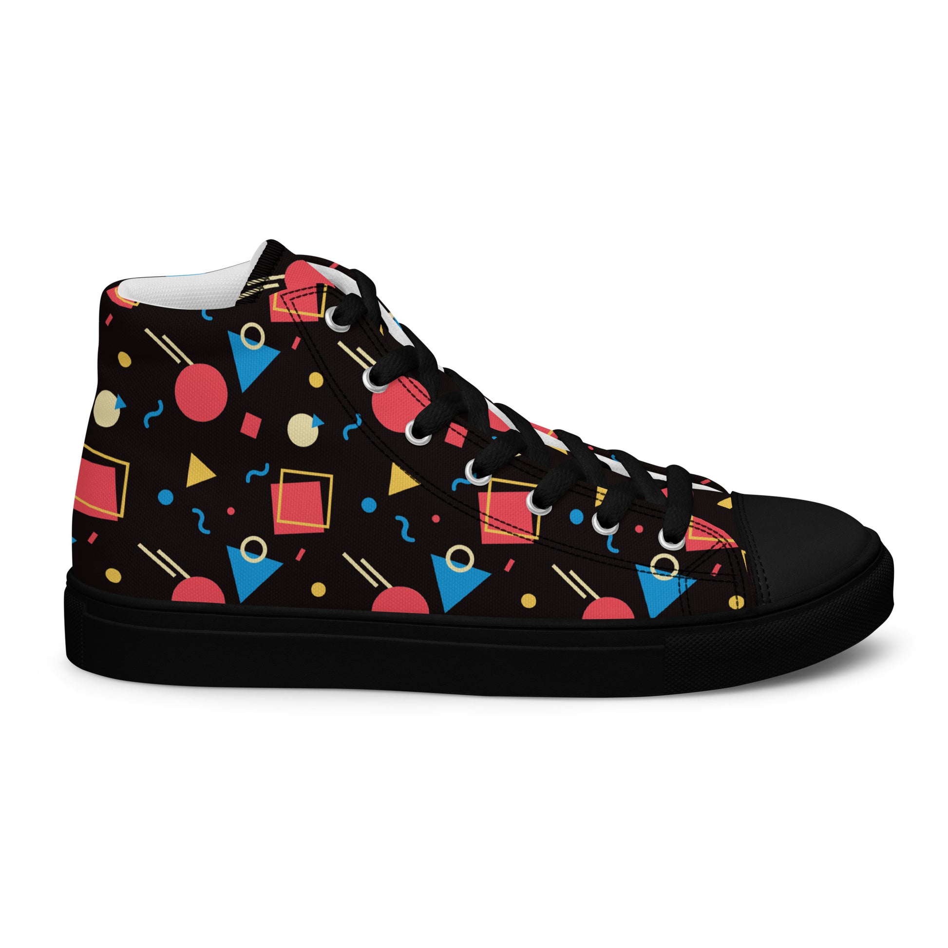 WATERMELON SUMMER Women's High Top Canvas Shoes - SOULSKY