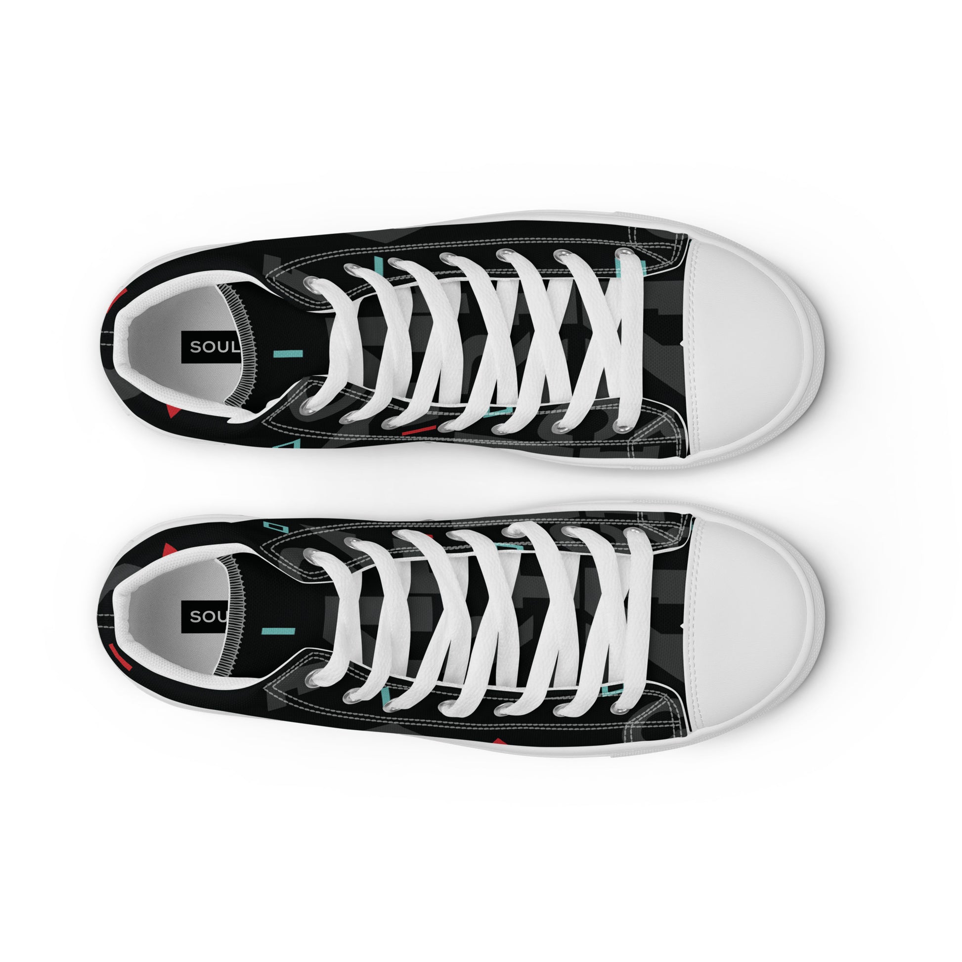 AFRICA IS THE FUTURE Women's High Top Canvas Shoes - SOULSKY