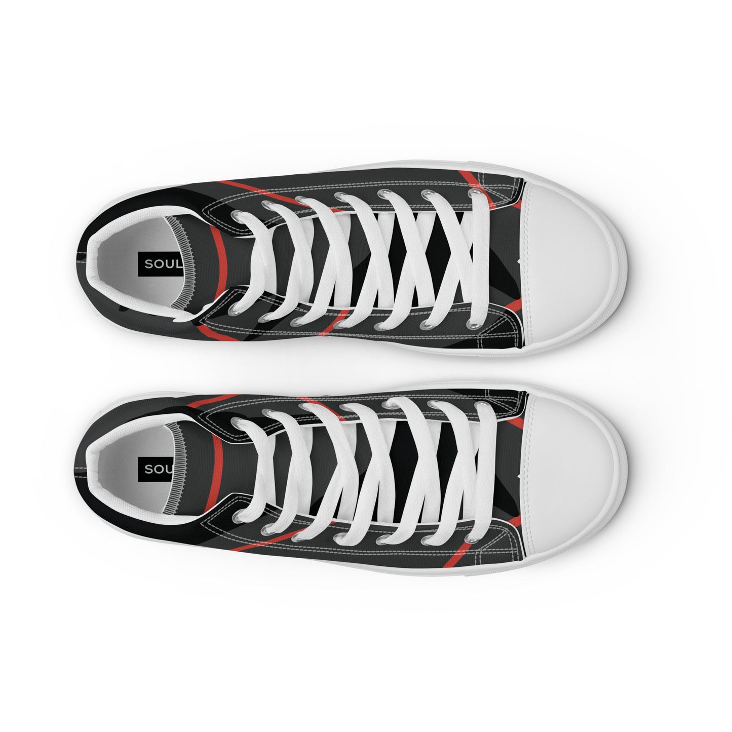 DREAM CHASER Women's High Top Canvas Shoes