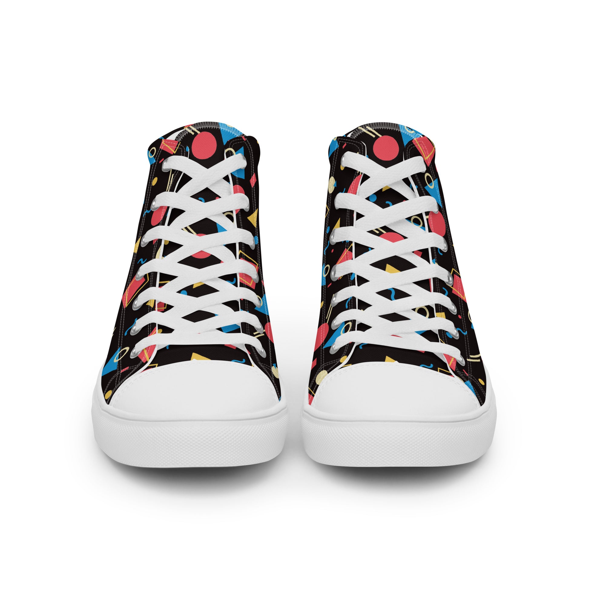 WATERMELON SUMMER Women's High Top Canvas Shoes - SOULSKY