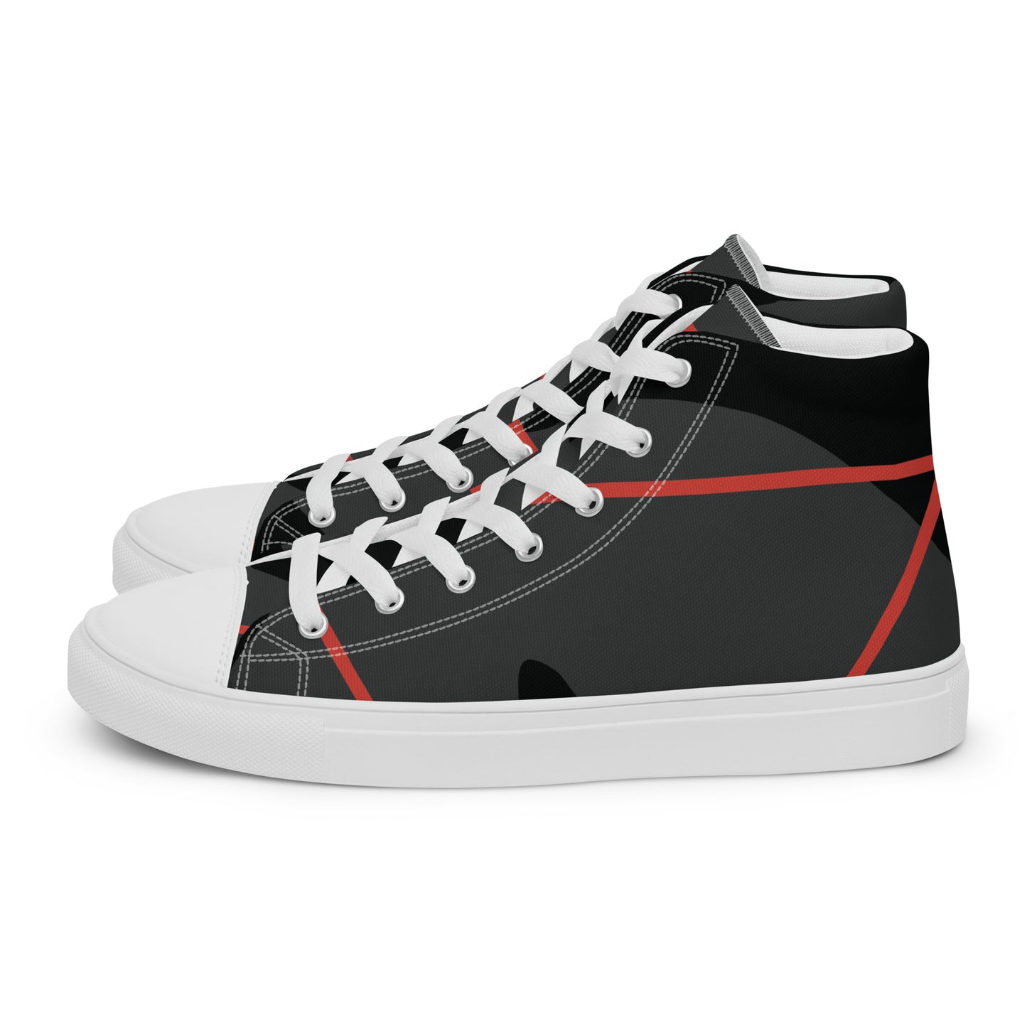 DREAM CHASER Women's High Top Canvas Shoes