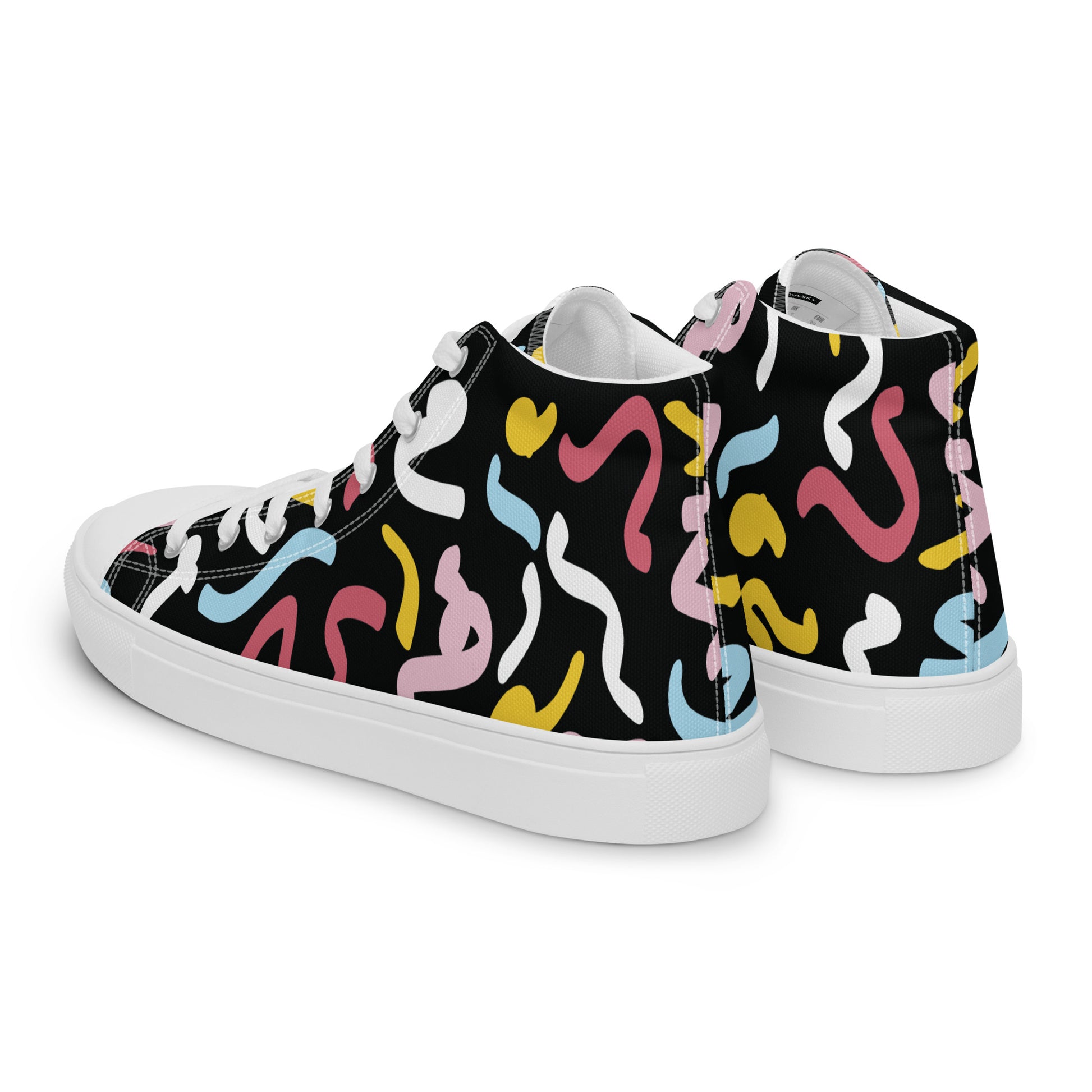 QUANTUM Women’s High Top Canvas Shoes - SOULSKY