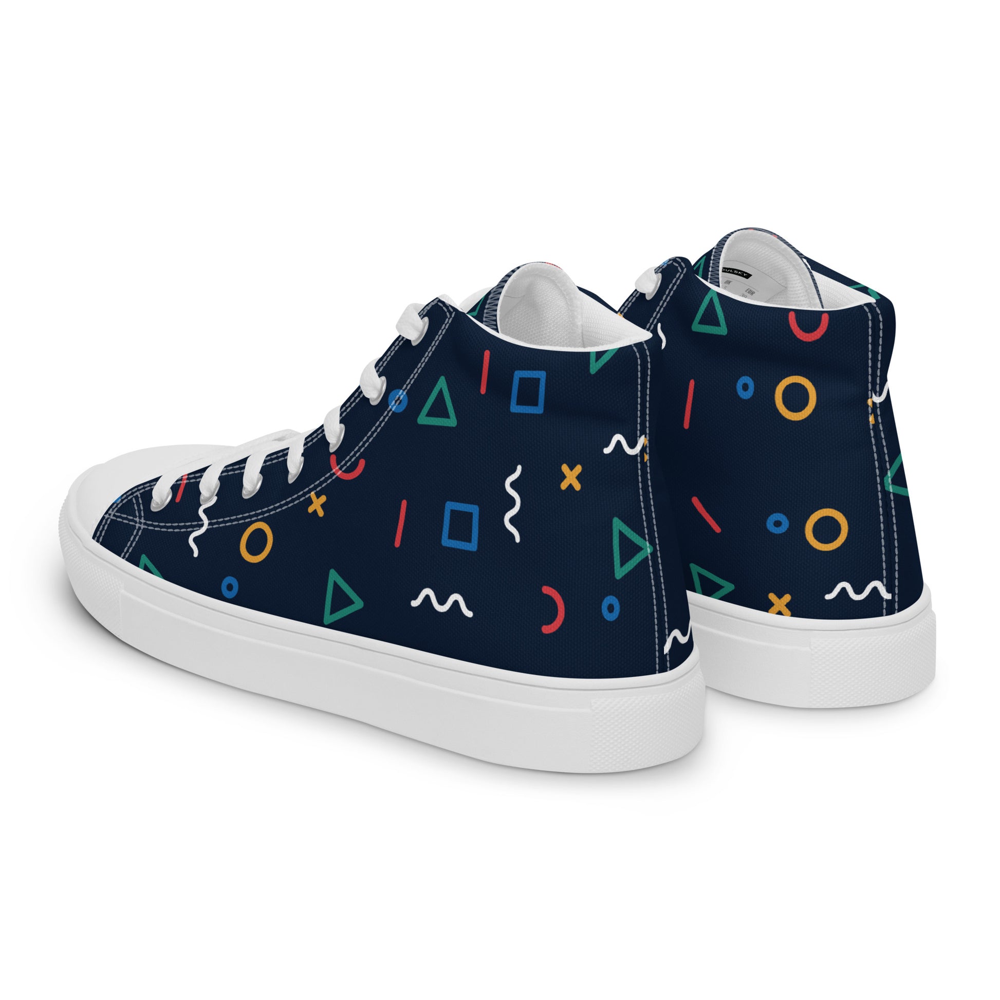 COSMIC Women’s High Top Canvas Shoes - SOULSKY