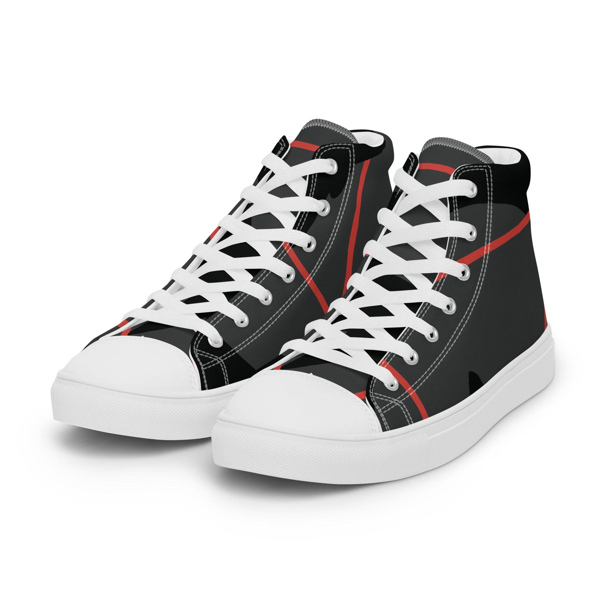 DREAM CHASER Women's High Top Canvas Shoes - SOULSKY