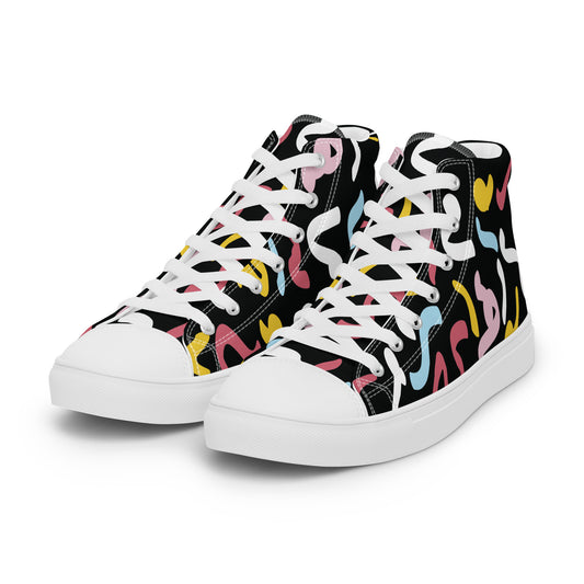 QUANTUM Women’s High Top Canvas Shoes - SOULSKY