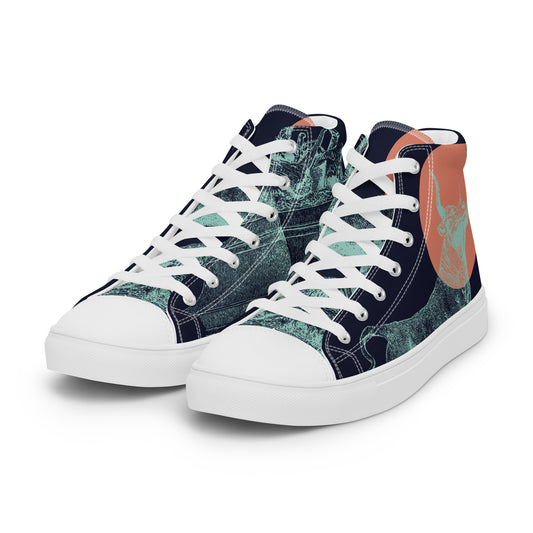 CARPE DIEM Women’s High Top Canvas Shoes - SOULSKY
