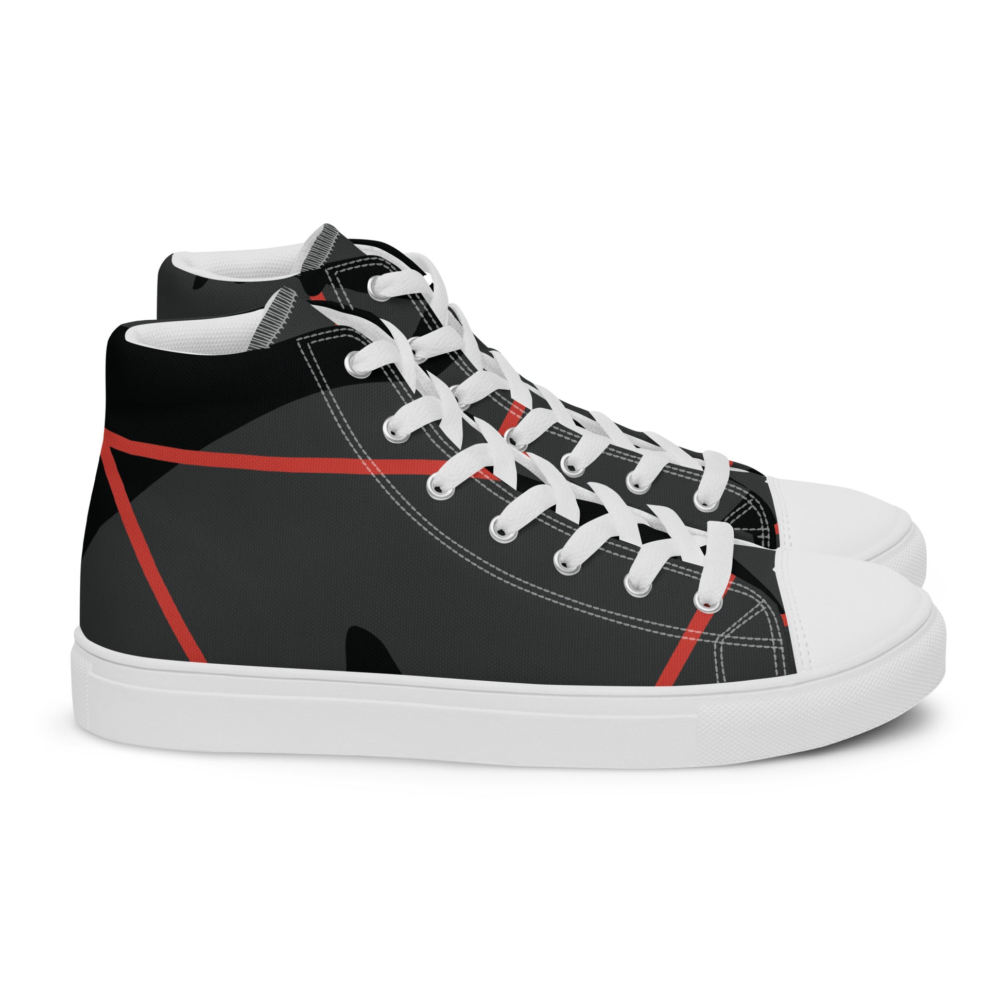 DREAM CHASER Women's High Top Canvas Shoes - SOULSKY