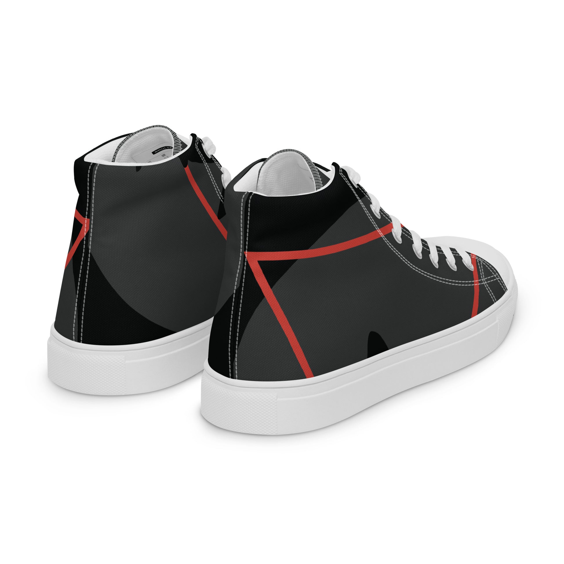 DREAM CHASER Women's High Top Canvas Shoes - SOULSKY