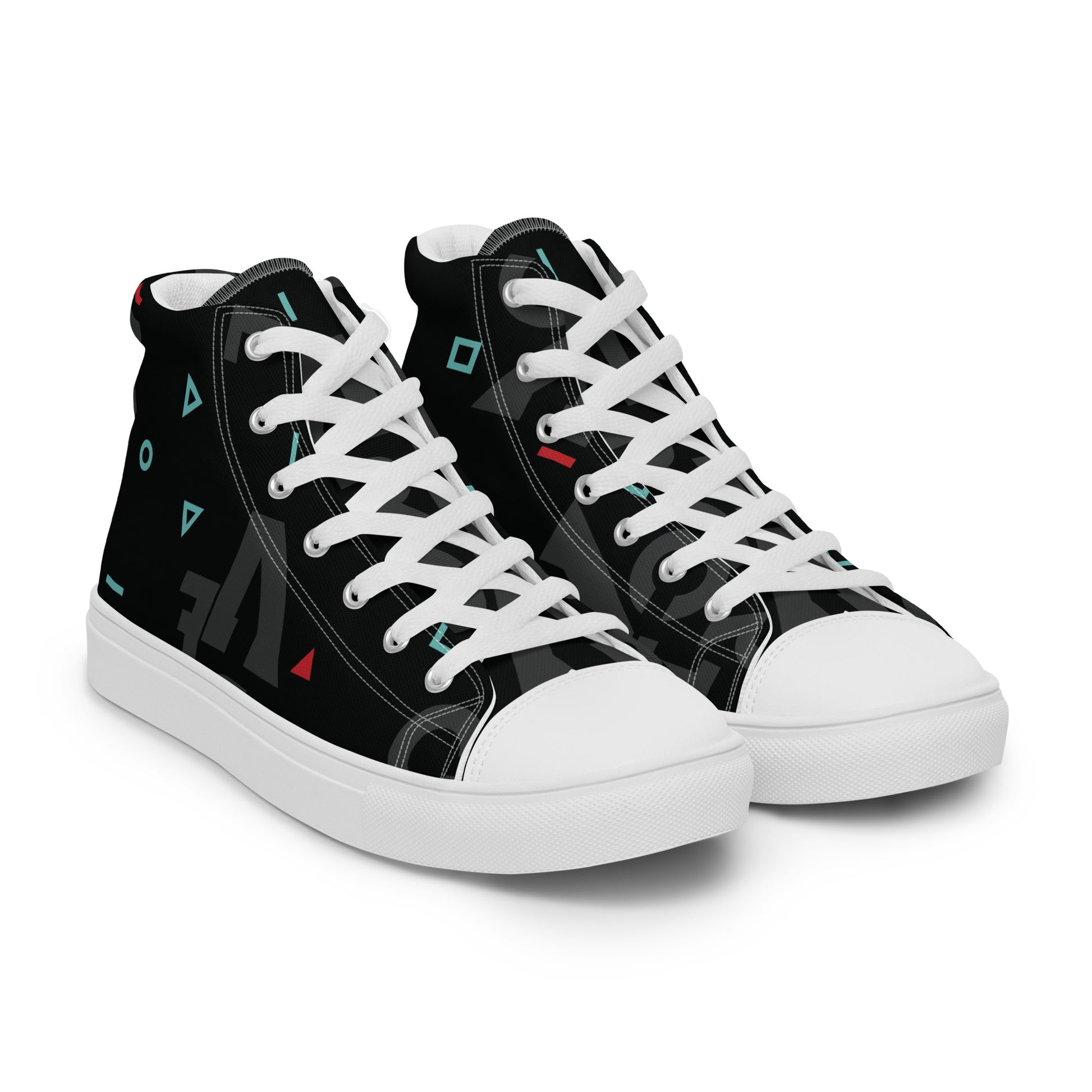 AFRICA IS THE FUTURE Women's High Top Canvas Shoes - SOULSKY