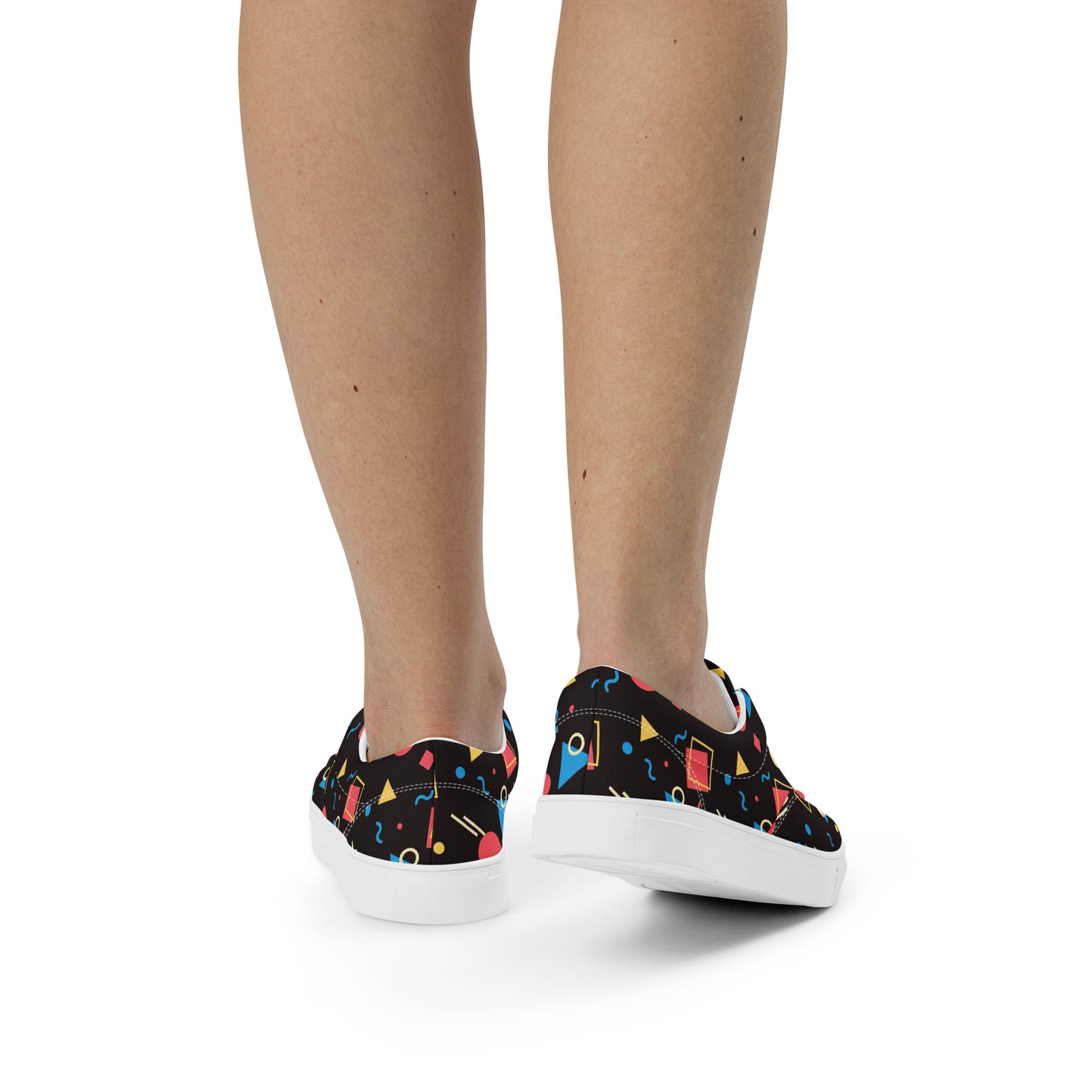 WATERMELON SUMMER Women’s Lace-Up Canvas Shoes