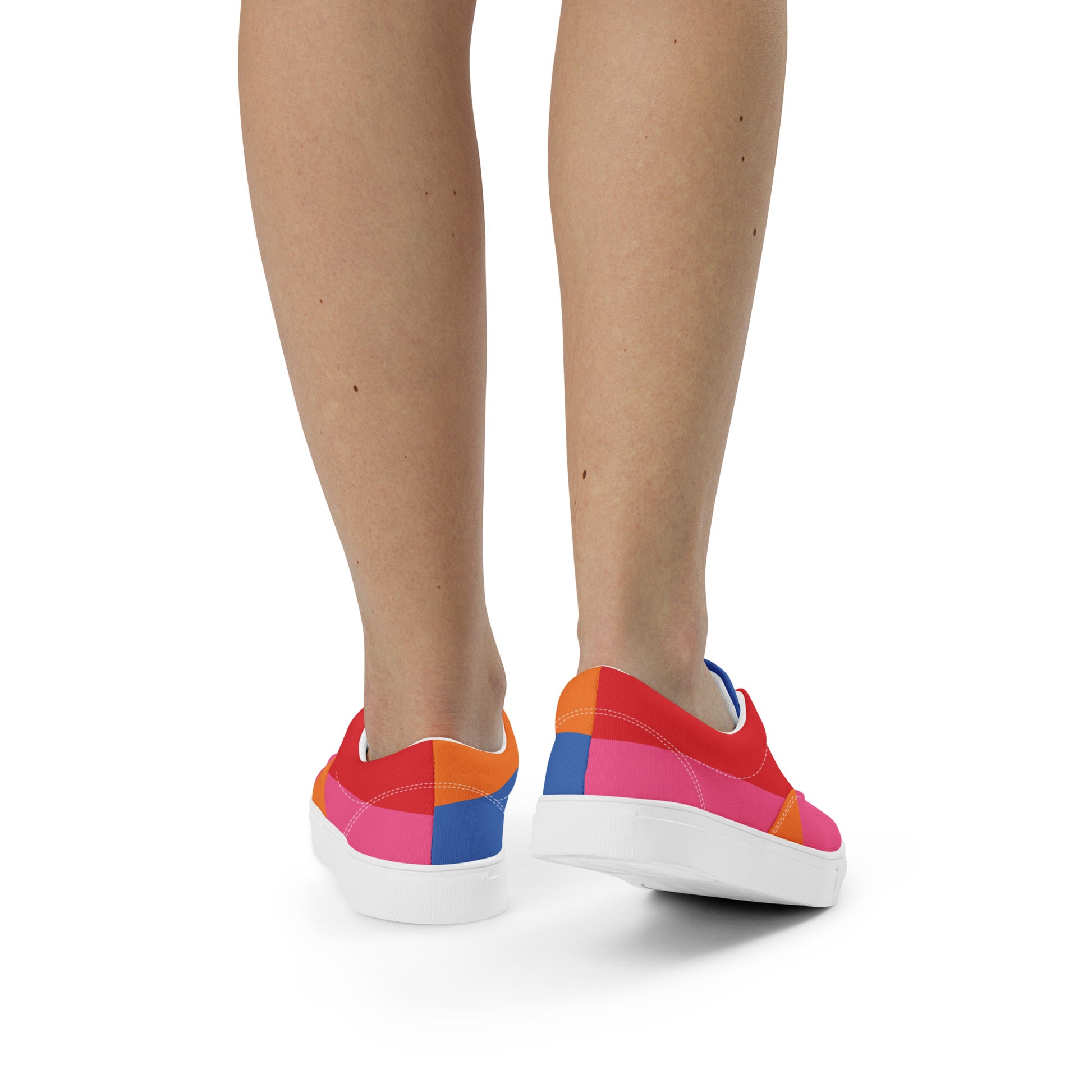 COLORFUL Women’s Lace-Up Canvas Shoes (80's Flow) - SOULSKY