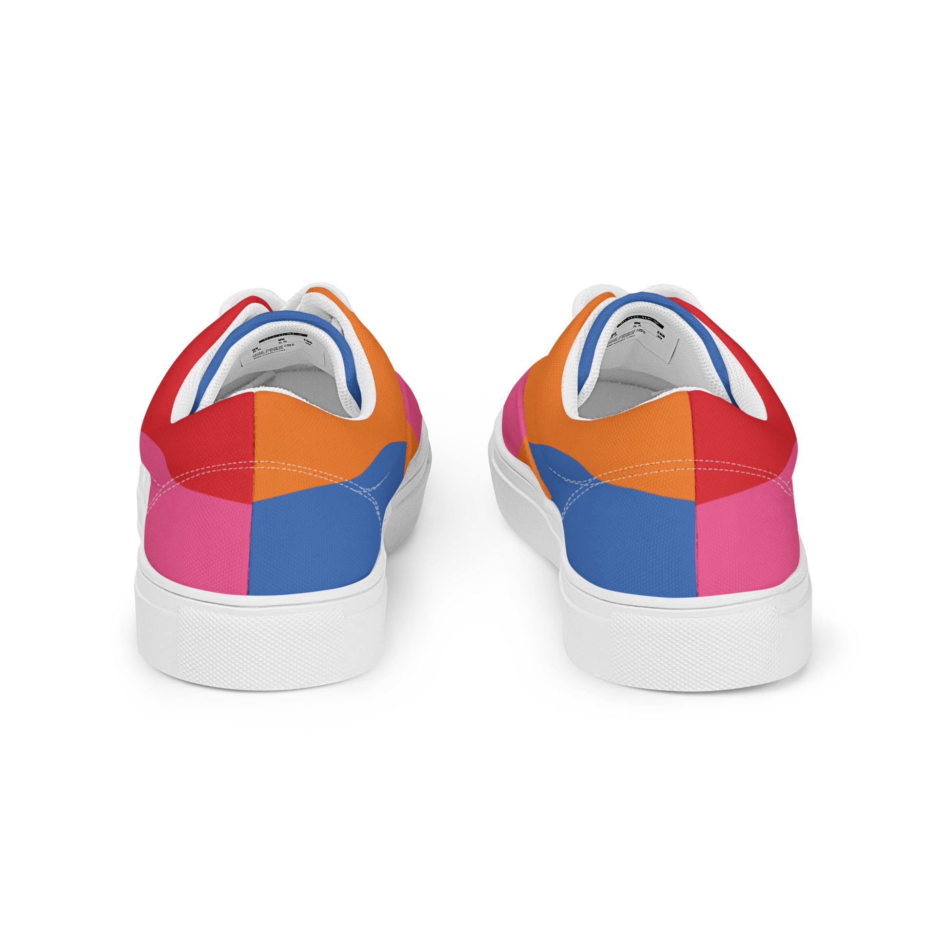 COLORFUL Women’s Lace-Up Canvas Shoes (80's Flow) - SOULSKY