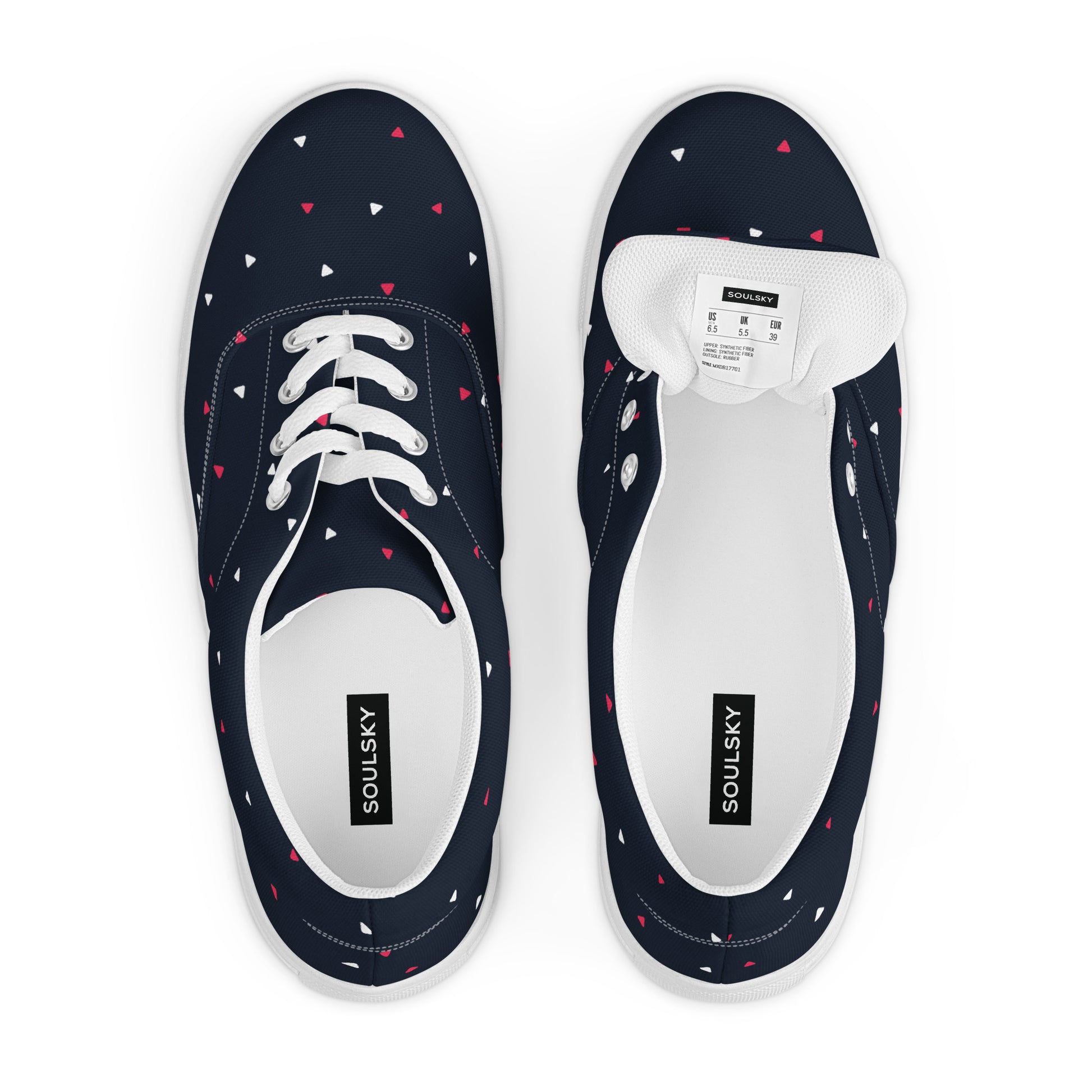 CELEBRATE GOOD TIMES Women’s Lace-Up Canvas Shoes - SOULSKY