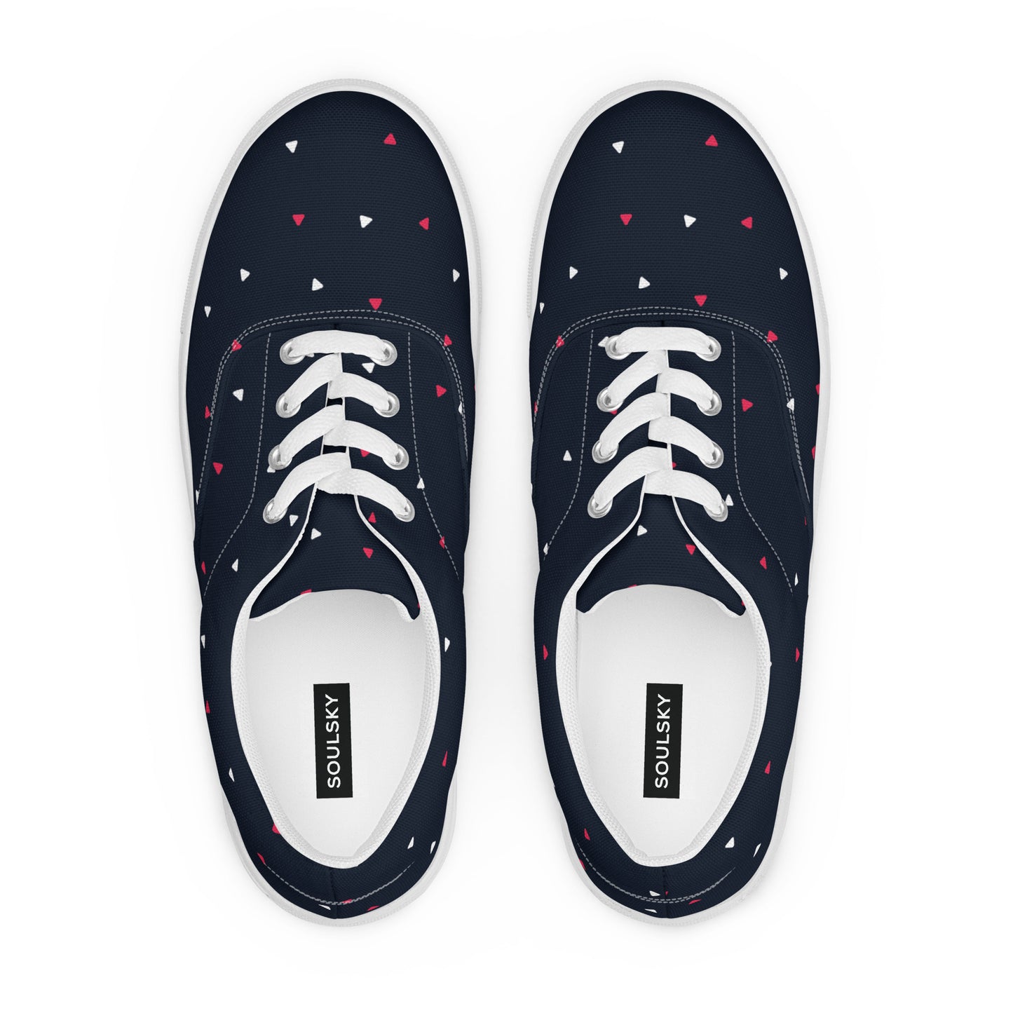 CELEBRATE GOOD TIMES Women’s Lace-Up Canvas Shoes