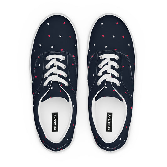 CELEBRATE GOOD TIMES Women’s Lace-Up Canvas Shoes - SOULSKY