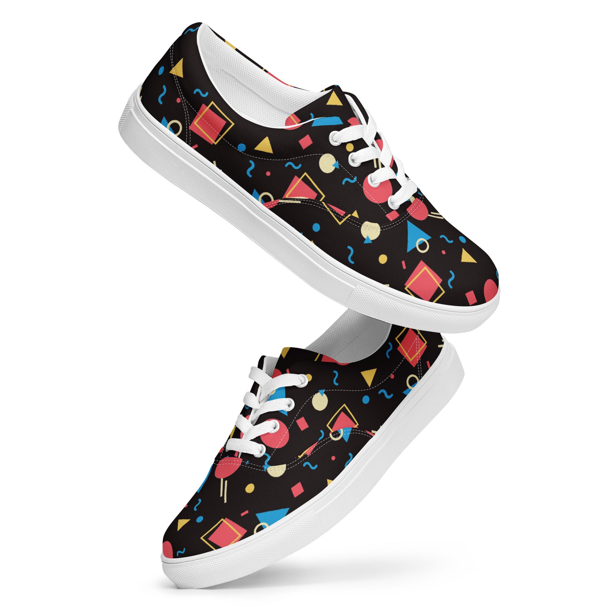 WATERMELON SUMMER Women’s Lace-Up Canvas Shoes - SOULSKY