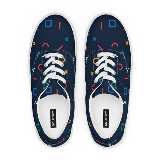 COSMIC Women’s Lace-Up Canvas Shoes - SOULSKY
