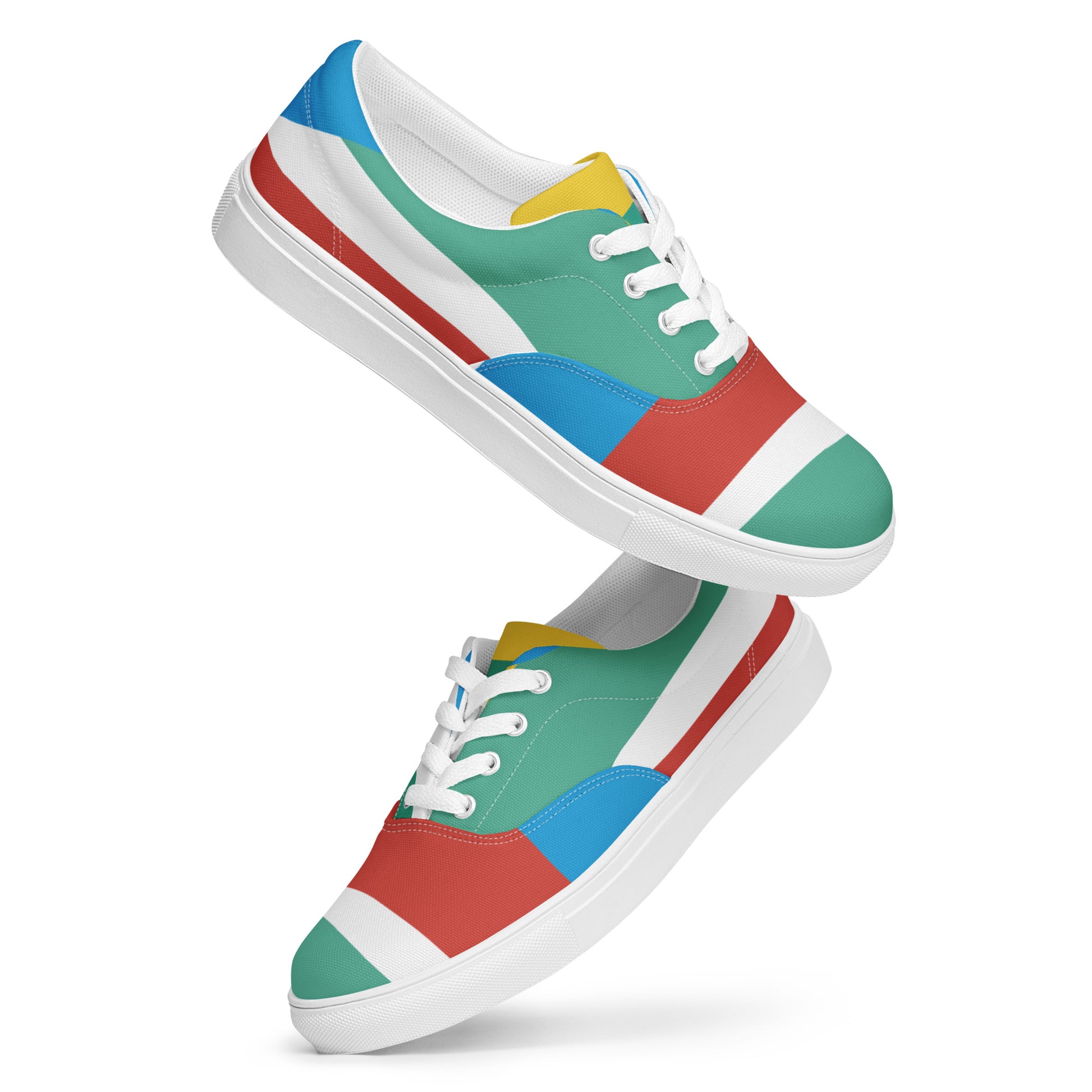 RAY OF LIGHT Women’s Lace-Up Canvas Shoes - SOULSKY
