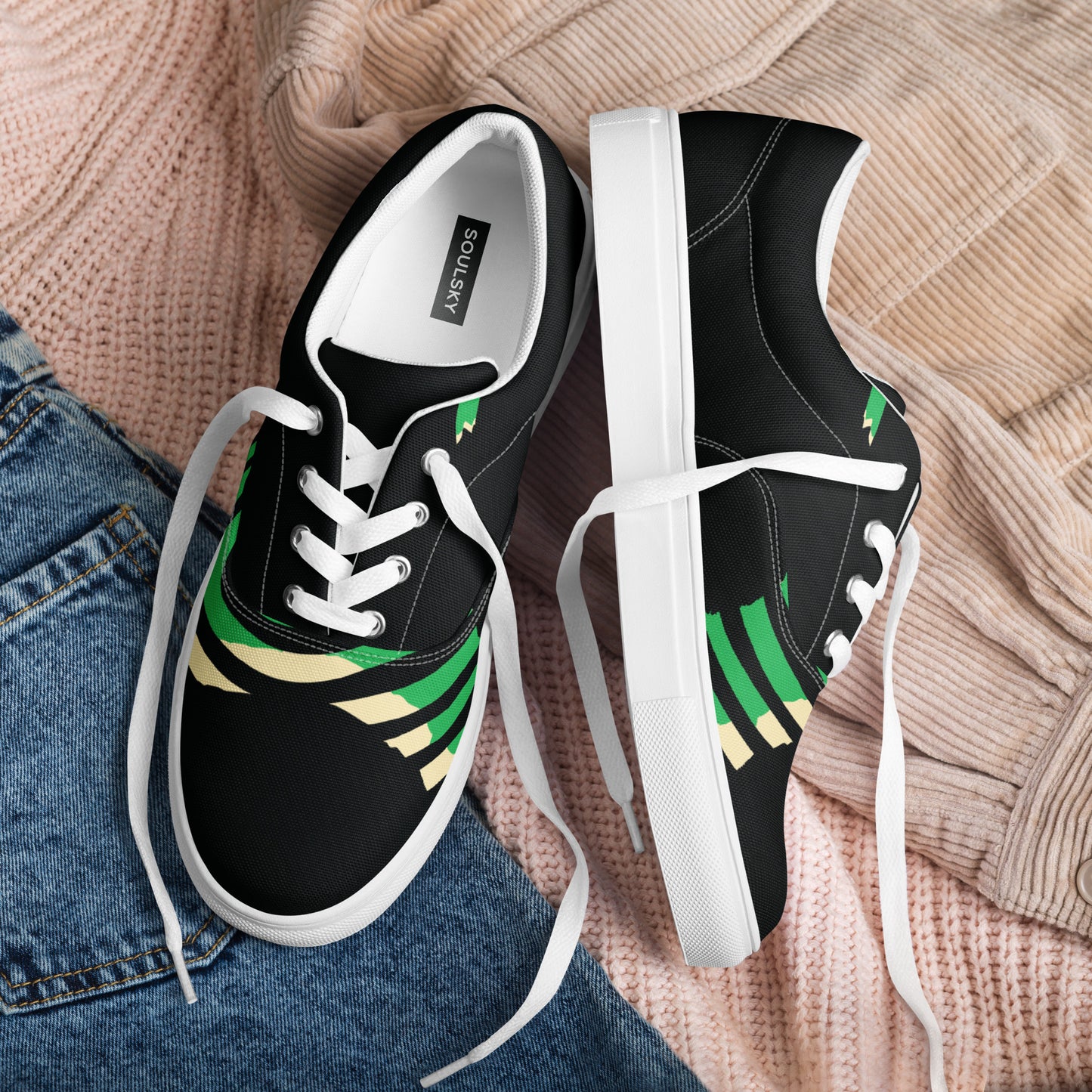 MAKE YOUR MARK Women’s Lace-Up Canvas Shoes