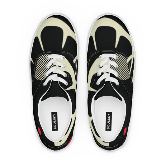 YOU ARE NOT ALONE Women’s Lace-Up Canvas Shoes - SOULSKY