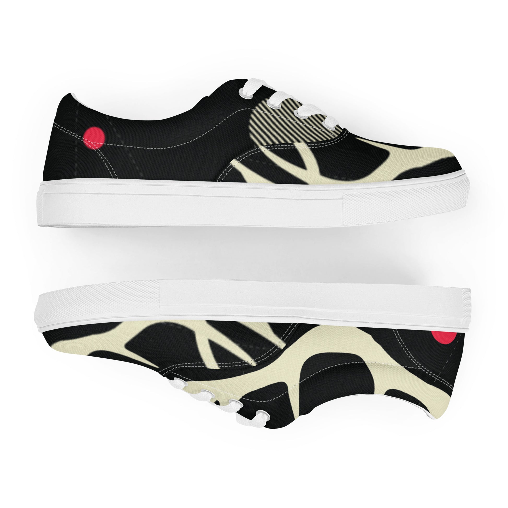 YOU ARE NOT ALONE Women’s Lace-Up Canvas Shoes - SOULSKY