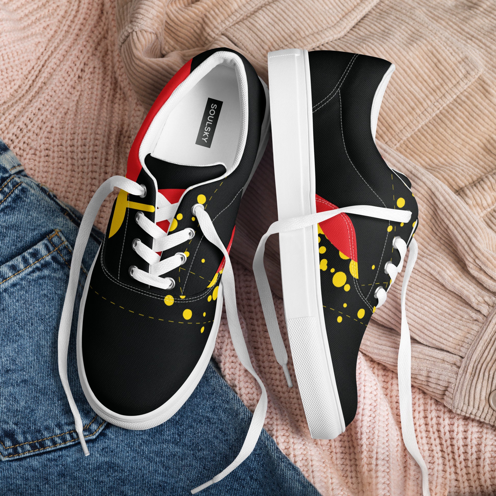HAVE FUN Women’s Lace-Up Canvas Shoes - SOULSKY