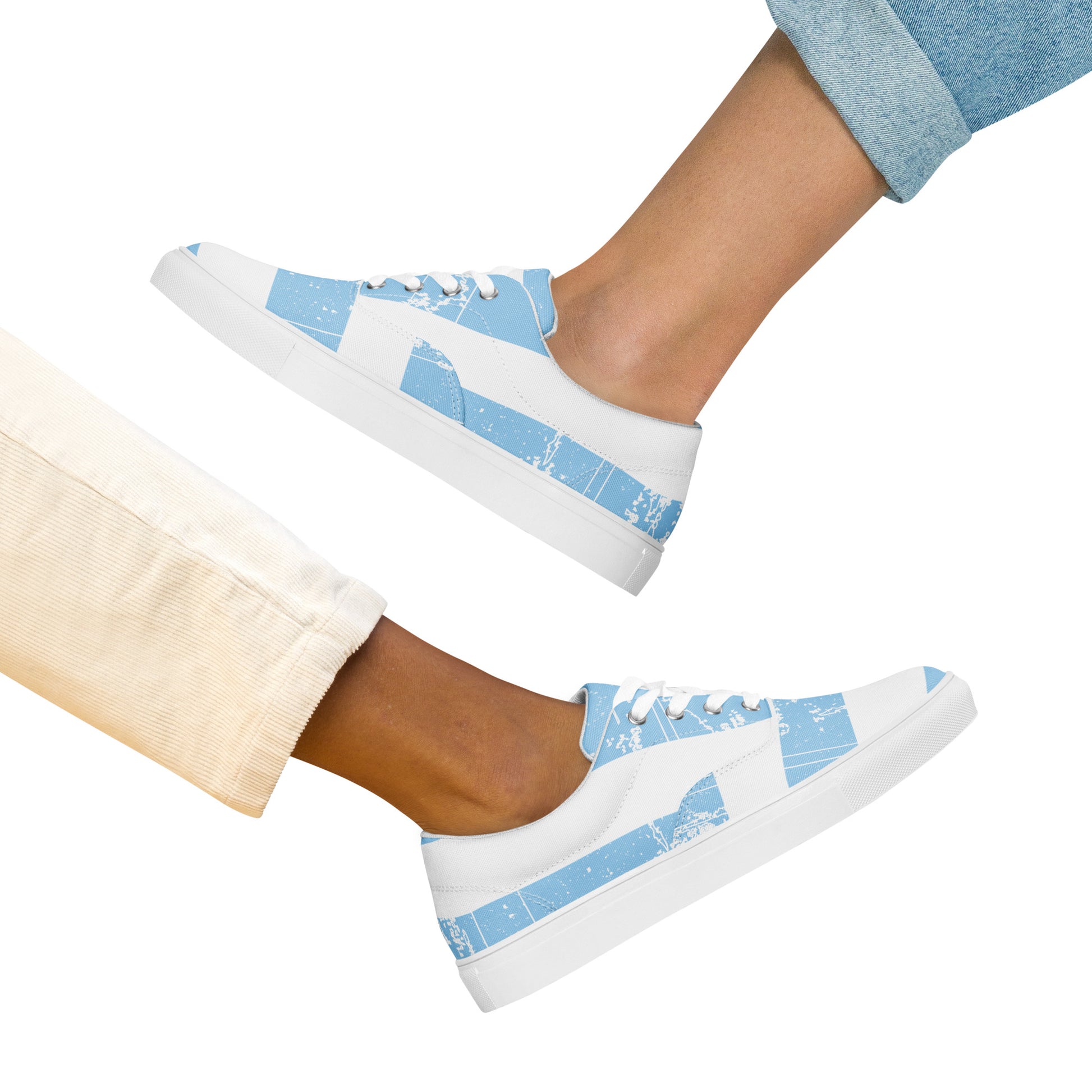 VICTORIOUS Women’s Lace-Up Canvas Shoes - SOULSKY