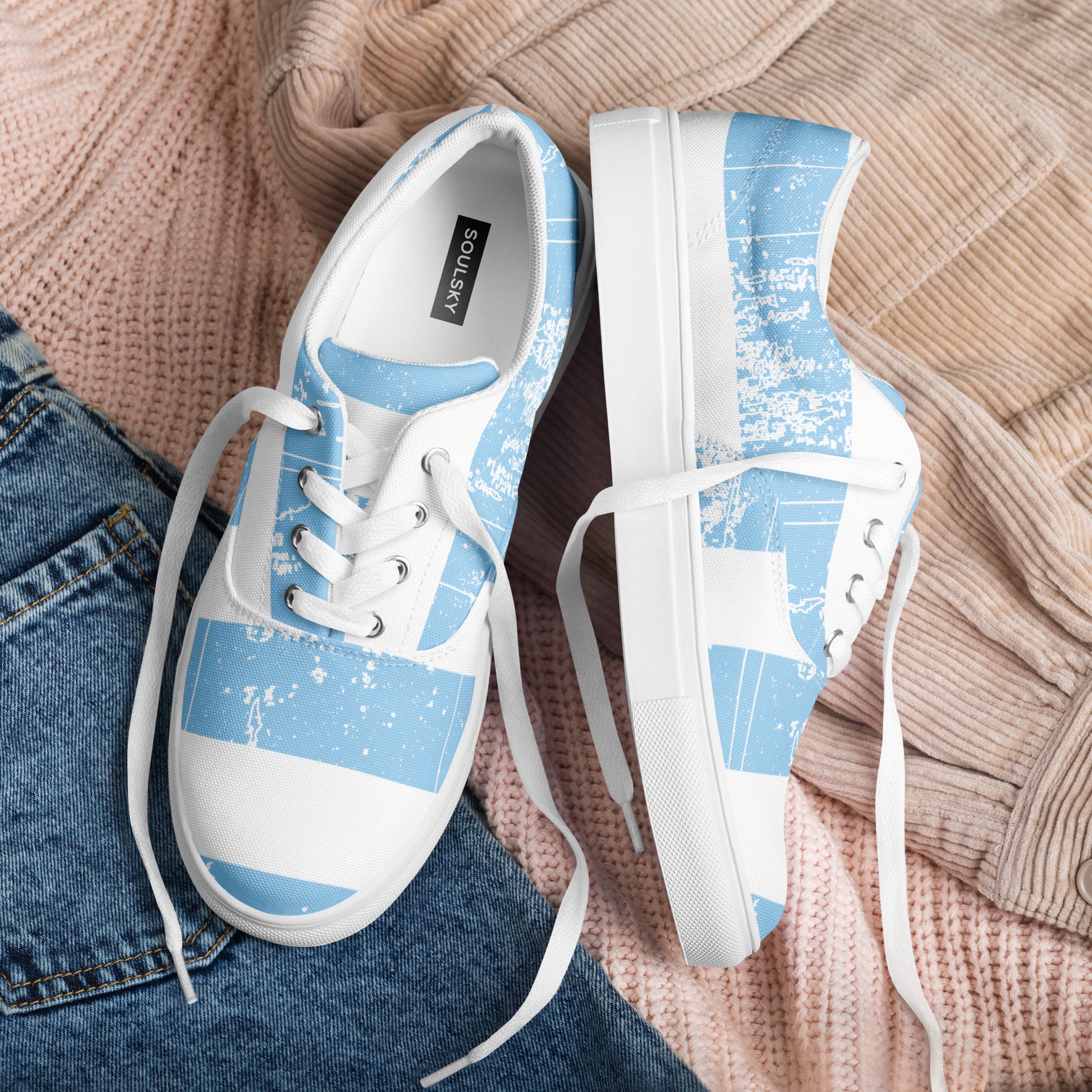 VICTORIOUS Women’s Lace-Up Canvas Shoes - SOULSKY