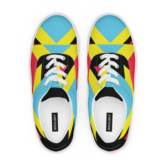 BE BRAVE Women’s Lace-Up Canvas Shoes - SOULSKY