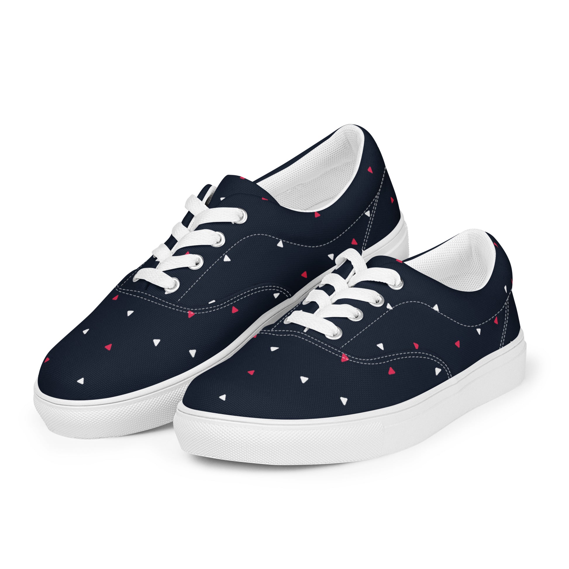 CELEBRATE GOOD TIMES Women’s Lace-Up Canvas Shoes - SOULSKY