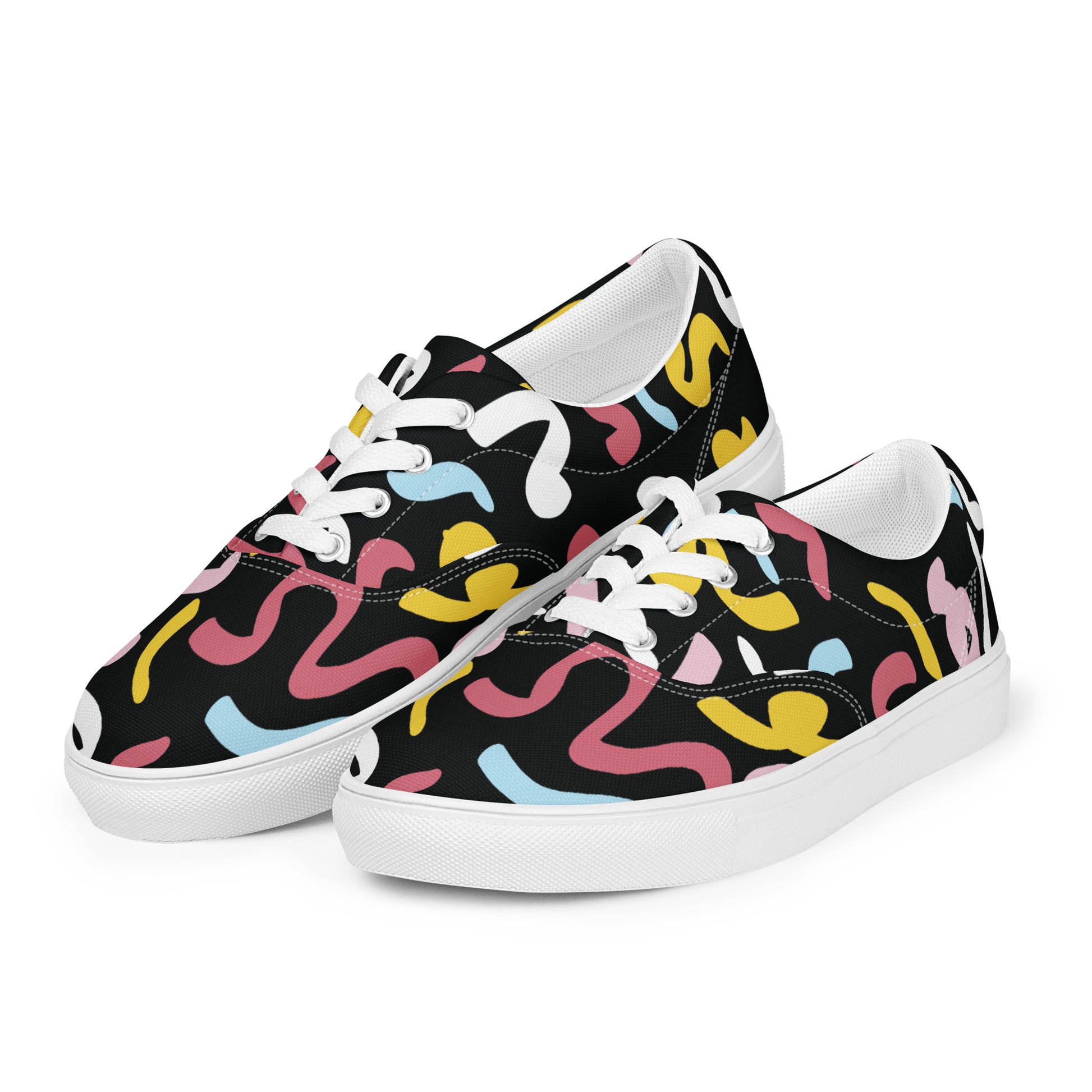 QUANTUM Women’s Lace-Up Canvas Shoes - SOULSKY